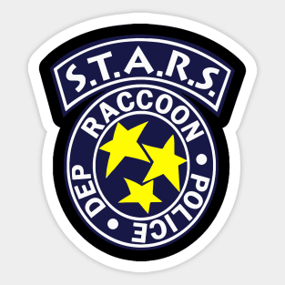 racoon city Sticker